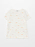 LC Waikiki Crew Neck Printed Short Sleeve Girl T-shirt